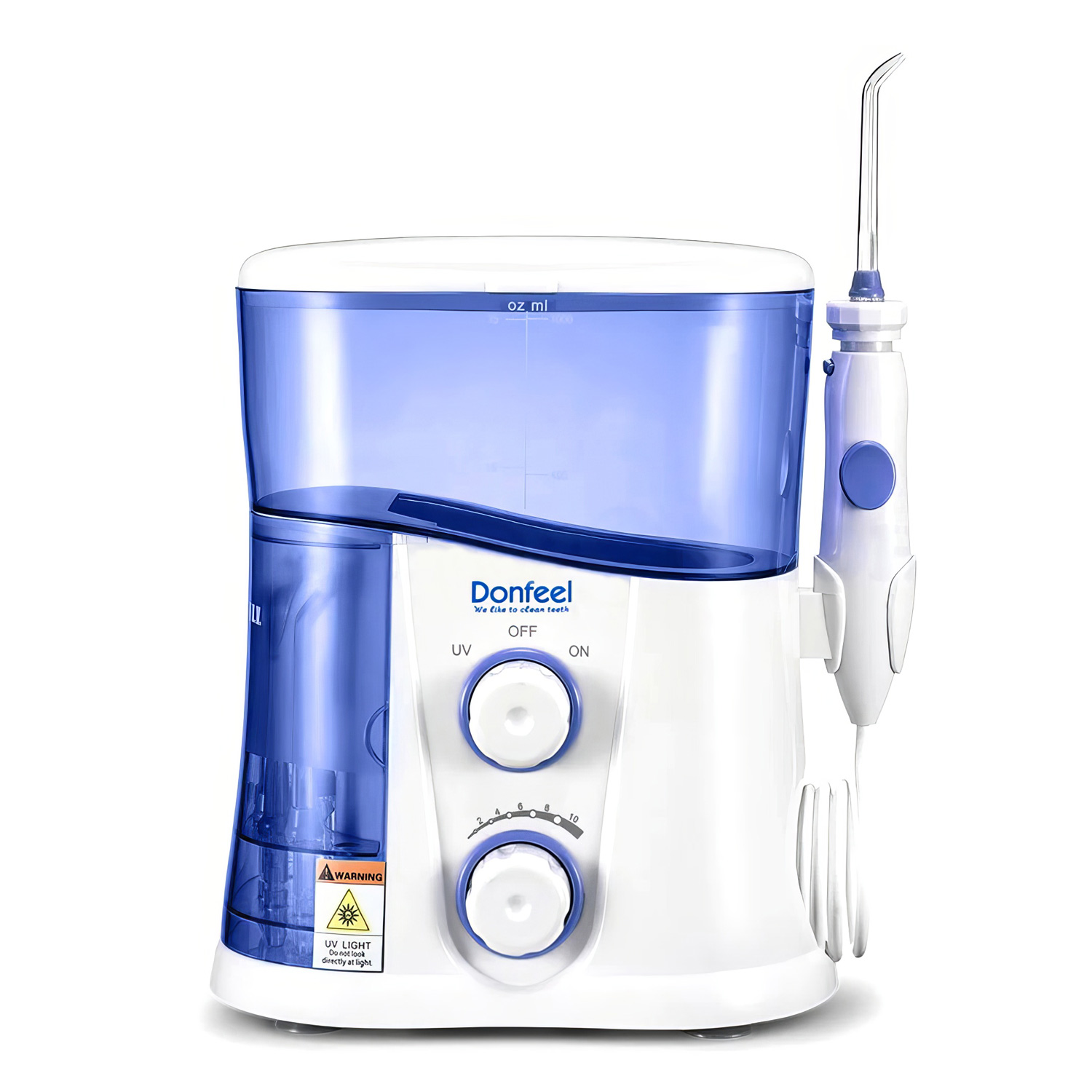 Ирригатор полости рта DONFEEL OR-830 электрический с 8 насадками - 1